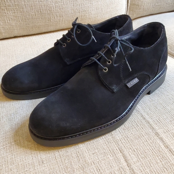 Florsheim Suede Comfortech Oxfords - Picture 4 of 8